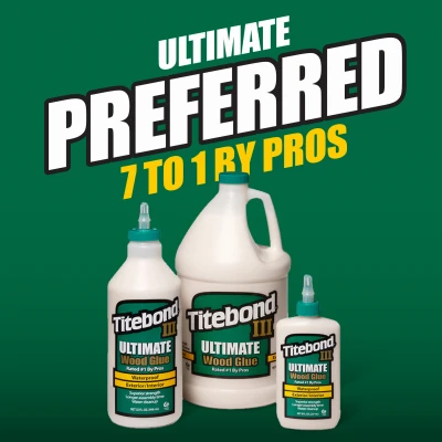 Gallon Size Ultimate Wood Glue for Strong Durable Wood Bonding
