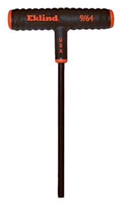 Power Hex T-Handle Key 9/64 Inch Size Durable Ergonomic Grip