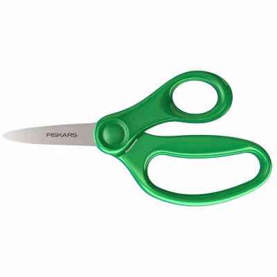 Pointed Tip Scissors with Plastic Handles for Precision Cutting