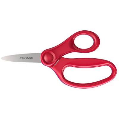 Pointed Tip Scissors with Plastic Handles for Precision Cutting
