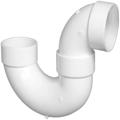 Schedule 40 PVC P-Trap, 2 In.