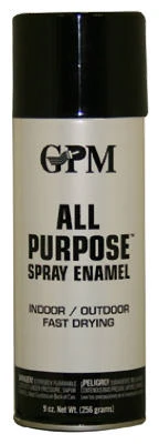 Gloss Black Spray Paint, 9 Ounce Aerosol Can