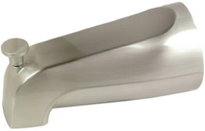 Brushed Nickel Diverter Tub Spout - Model 543-233