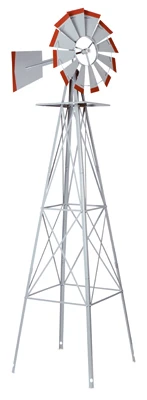 American Windmill Lawn Ornament, 8 Ft.