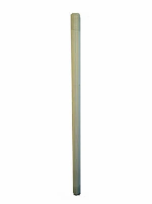 Electric Fence Post, White Fiberglass, 3/8 x 48 In.