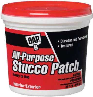 Ready Mixed Stucco Patch, 1-Qt.