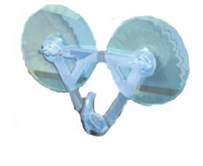 Suction-cup Wreath Hanger For Non-porous Surfaces, Model 72017-1coscc