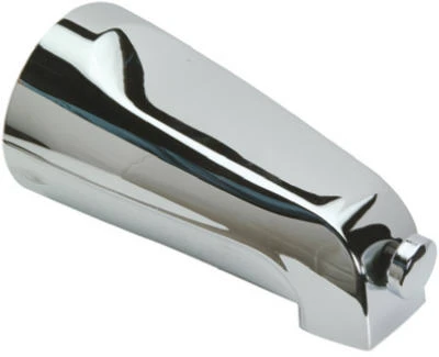 1/2-inch Chrome Quick Spout Diverter Tub Spout - Brasscraft Model Swd0411 D