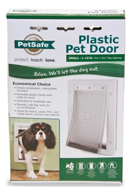 Plastic Pet Door- Small