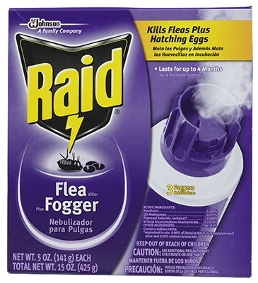 Flea Killer Plus Fogger, 5 oz., 3-Pk.