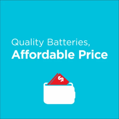 High Energy 9 Volt (9V) Alkaline Battery, 1 Pack