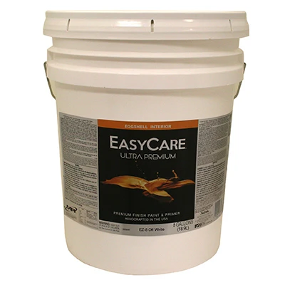 Ultra Premium Interior Latex Paint & Primer, Off White Eggshell, 5 Gallons