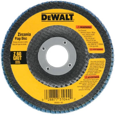 4-1/2 In. 80-Grit Zirconia Flap Disc