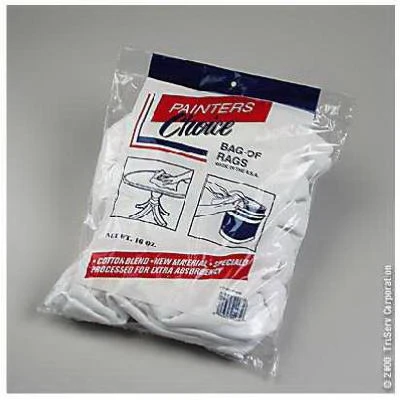 Bag of Unbleached White Rags, 1-Lb.
