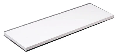 Shelf, White Melamine, 8 x 48-In.