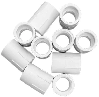 Schedule 40 PVC Pressure Pipe Adapter, 1/2 In., 10-Pk.