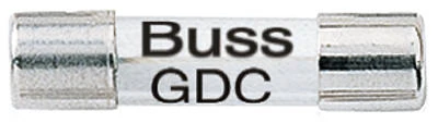 5A, 250V Type GDC Glass Tube Fuse, 2-Pk.