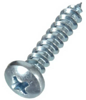 Sheet Metal Screws, Phillips Pan Head, Zinc, #10 x 1-1/2-In., 100-Pk.