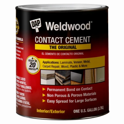 Weldwood Contact Cement, 1-Gal.