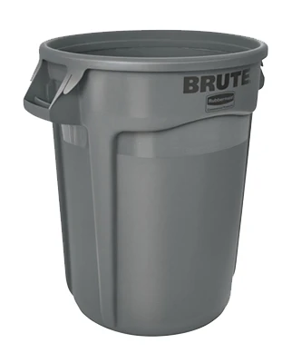 Brute Trash Can, Gray, 32 Gallon