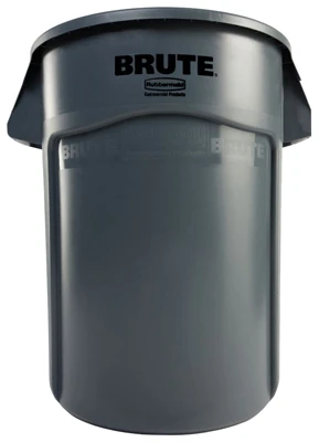Brute Trash Can, Gray, 44 Gallon