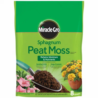 Sphagnum Peat Moss, 8-Qts.