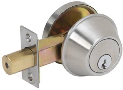 Sat SS SGL Cyl Deadbolt