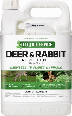Deer & Rabbit Repellent, Ready-to-Use, 1-Gallon