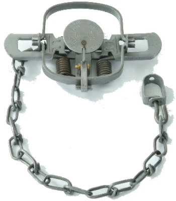 Coil Spring Animal Trap, Mink/Muskrat, 4 In.