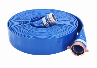 3-1300-200-50 2" X 50' Blue Pvc Water Discharge Hose