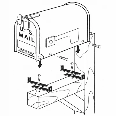 Stainless Steel Metal Mounting Brackets for Secure Installation