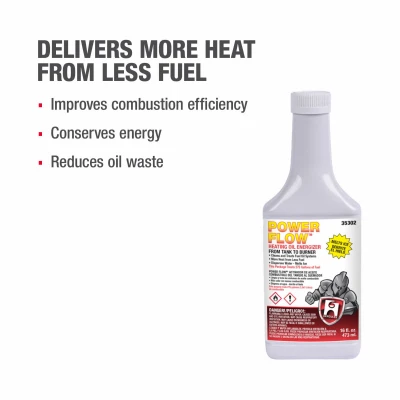 Hercules Power Flow Fuel Oil Additive, 1 Pint Bottle