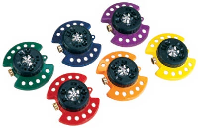 Colorstorm Turret Sprinkler, Metal, 9 Patterns, Assorted Colors