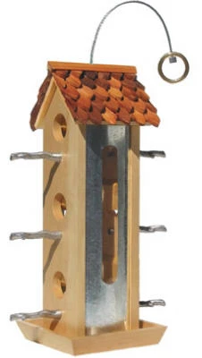 Tin Jay Twig Style Perch Bird Feeder