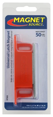 Universal Latch Magnet, Multiway Mounting - 50 Lb. Pull