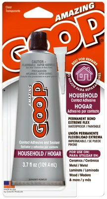 Household Adhesive, Clear, 3.7 oz.