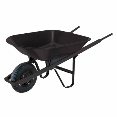 Steel Homeowner Wheelbarrow, 4-Cu. Ft.