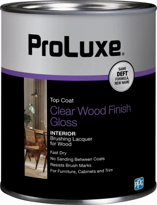 Wood Finish Brushing Lacquer Clear Gloss 1 Quart