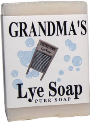 Pure Lye Soap, Mild, 6 oz. bar