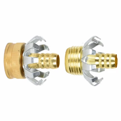 Brass Clincher Hose Repair Set for 1/2 Inch Hose