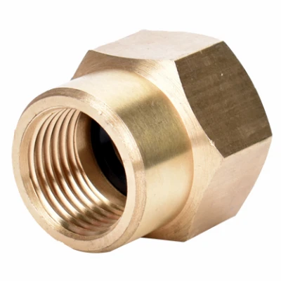 5fp7fhgt Double Female Hose Connector 1/2-inch X 3/4-inch For Garden Use