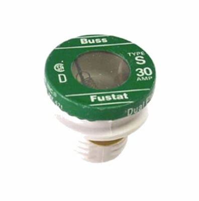 Type S Plug Fuse, 30-Amp, 2-Pk.