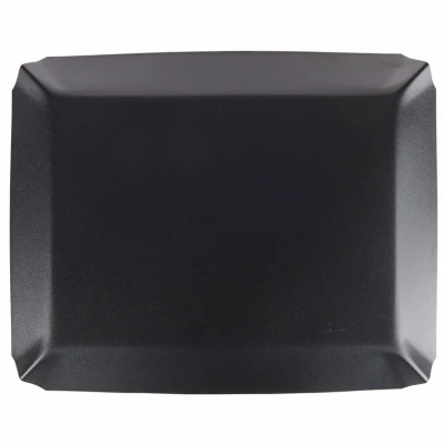 Black Steel Chimney Cap, Durable Weather-Resistant, 9 Inch by 13 Inch