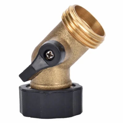 Brass Gooseneck Hose & Faucet Coupling