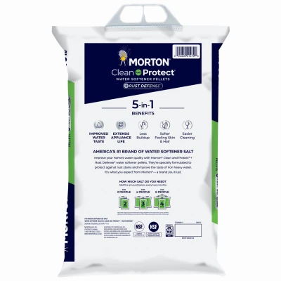 Water Softening Rust Defense Pellets 40 Pounds for Water Treatment