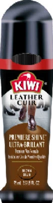 Premier Shine Liquid Shoe Wax, Brown, 2.5-oz.