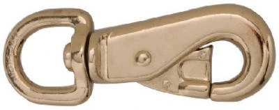 Swiveling Round Eye Animal Tie Zinc Snap, 7/8 In.