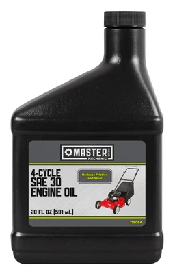 4-cycle Oil, Sae30, 20-ounce For Small Engines