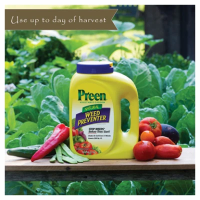 Natural Vegetable Garden Weed Preventer Covers 250 Square Feet 5 Pounds