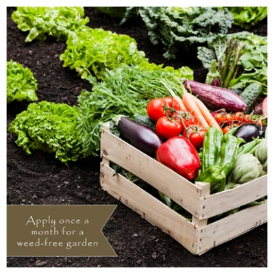 Natural Vegetable Garden Weed Preventer Covers 250 Square Feet 5 Pounds